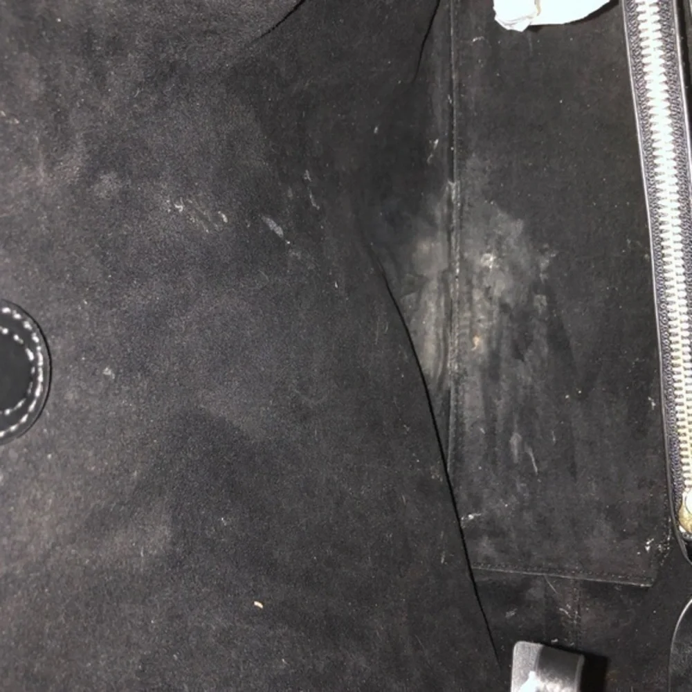 Michael kors black leather tote bag and pouchette